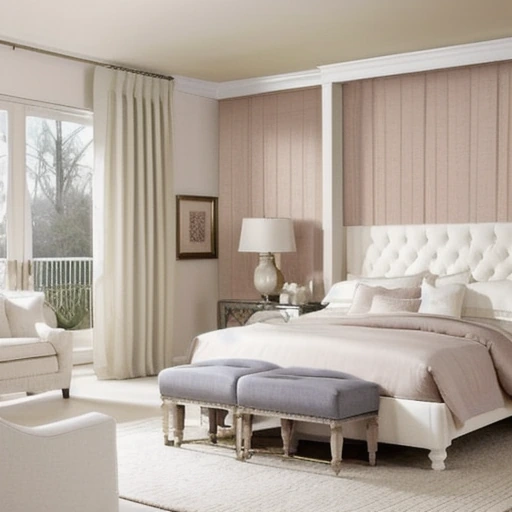 10 Ivory Bedroom Inspiration for a Cozy Quiet Luxury Home design idea 1