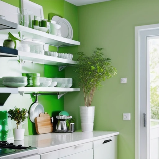 10 Pistachio Green Kitchen Decor for a Fresh European Style Look design idea 1
