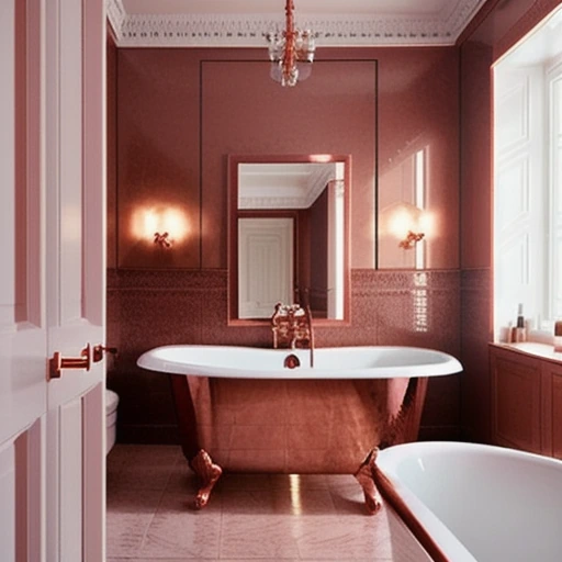 10-copper-tone-bathroom-ideas-for-a-luxury-boutique-hotel-feel-1 10 Copper Tone Bathroom Ideas for a Luxury Boutique Hotel Feel design idea 1