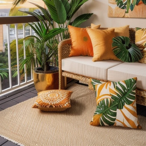9-sunset-orange-balcony-styling-for-a-vacation-inspired-apartment-1 9 Sunset Orange Balcony Styling for a Vacation Inspired Apartment design idea 1
