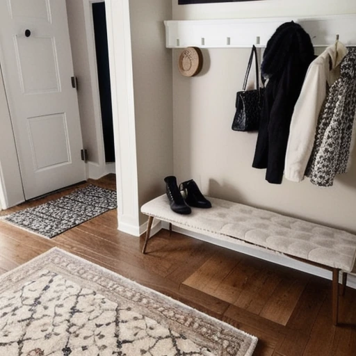 10-neutral-entryway-styling-ideas-for-a-pinterest-worthy-home-1 10 Neutral Entryway Styling Ideas for a Pinterest Worthy Home design idea 1