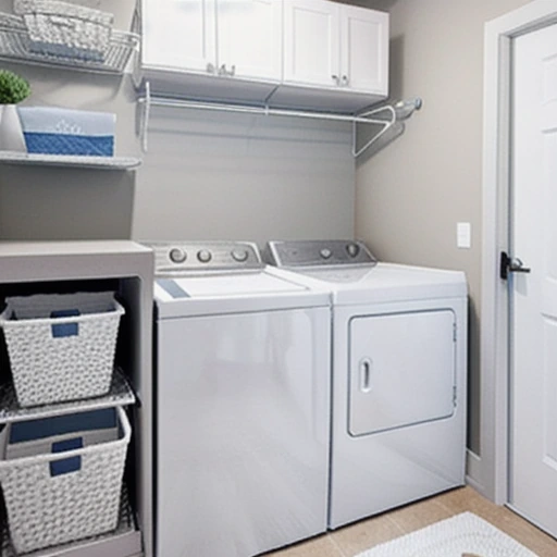 10 Soft Gray Laundry Room Makeover for Organized Living
