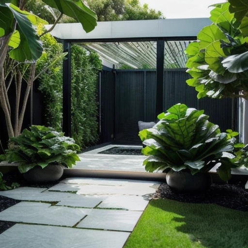 10 Dark Green Backyard Landscaping Ideas for Modern Homes