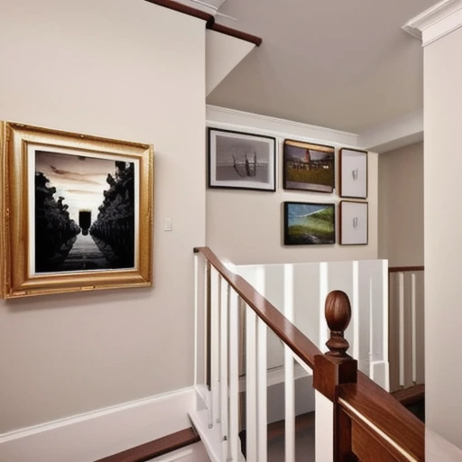 8 Staircase Walls That Turn Dead Space Into Art design idea 2