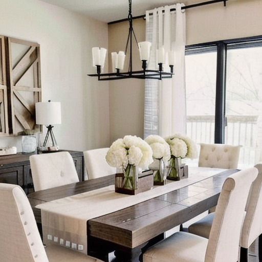 10 Neutral Dining Room Decor Ideas design idea 2