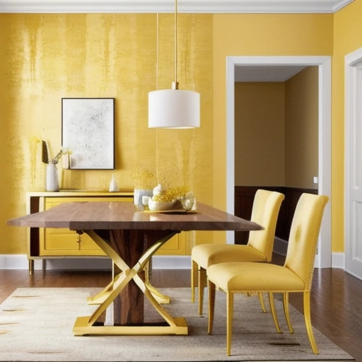 9 Butter Yellow Dining Room Ideas for a Cheerful Modern Home design idea 2