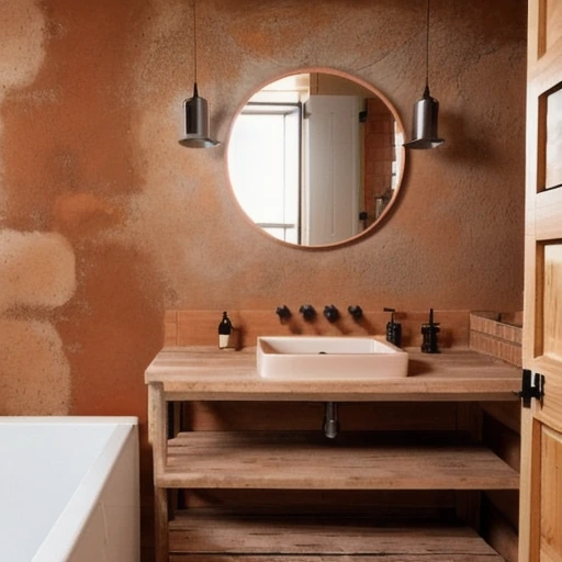 10-clay-orange-bathroom-inspiration-for-warm-earthy-interiors-2 10 Clay Orange Bathroom Inspiration for Warm Earthy Interiors design idea 2
