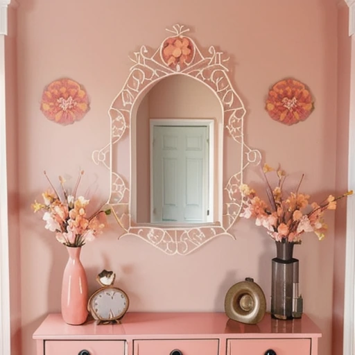 10 Peach Entryway Styling for a Welcoming Pinterest Home design idea 2