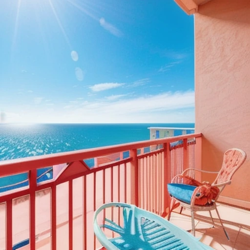 10-coral-balcony-inspiration-for-a-bright-apartment-aesthetic-2 10 Coral Balcony Inspiration for a Bright Apartment Aesthetic design idea 2