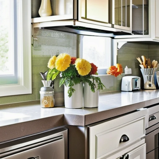 10-kitchen-counter-styling-ideas-you-can-pull-off-before-the-weekend-2 10 Kitchen Counter Styling Ideas You Can Pull Off Before the Weekend design idea 2