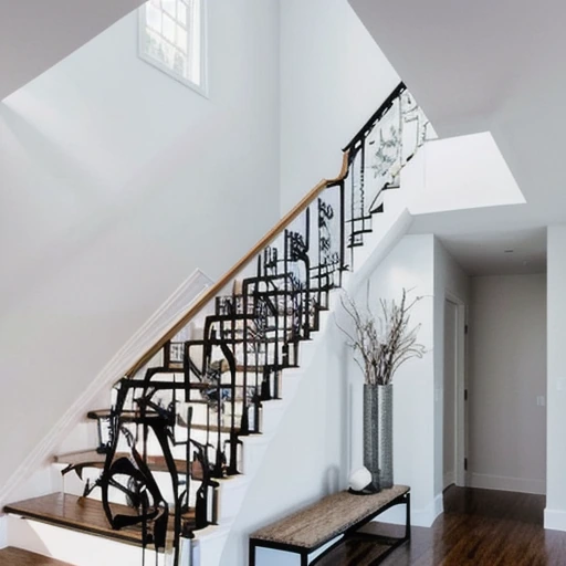 10-staircase-decor-ideas-that-stop-every-single-guest-in-their-tracks-2 10 Staircase Decor Ideas That Stop Every Single Guest in Their Tracks design idea 2