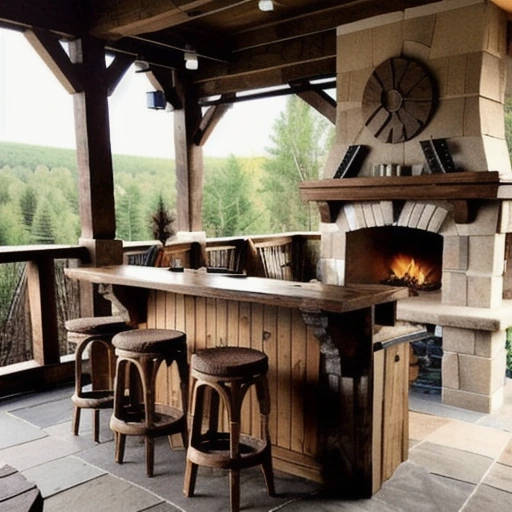 10-rustic-brown-patio-ideas-for-outdoor-entertaining-3 10 Rustic Brown Patio Ideas for Outdoor Entertaining design idea 3
