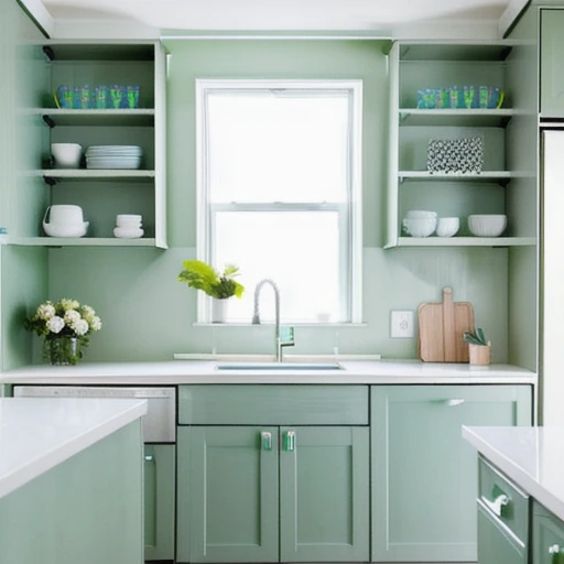 10-mint-green-kitchen-design-for-a-fresh-airy-look-3 10 Mint Green Kitchen Design for a Fresh Airy Look design idea 3