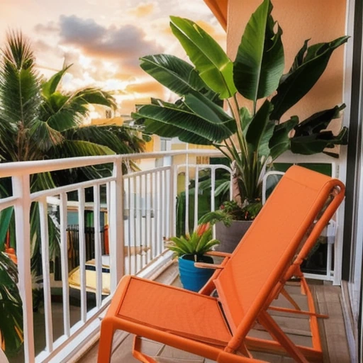 9-sunset-orange-balcony-styling-for-a-vacation-inspired-apartment-3 9 Sunset Orange Balcony Styling for a Vacation Inspired Apartment design idea 3