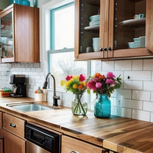 10-kitchen-counter-styling-ideas-you-can-pull-off-before-the-weekend-3 10 Kitchen Counter Styling Ideas You Can Pull Off Before the Weekend design idea 3