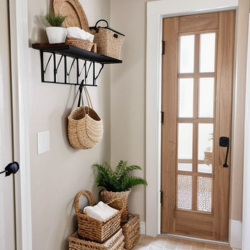 10-neutral-entryway-styling-ideas-for-a-pinterest-worthy-home-3 10 Neutral Entryway Styling Ideas for a Pinterest Worthy Home design idea 3