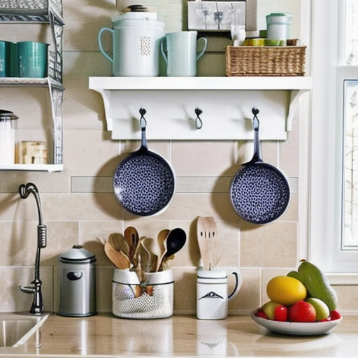 10-kitchen-counter-styling-tips-that-make-clutter-disappear-3 10 Kitchen Counter Styling Tips That Make Clutter Disappear design idea 3