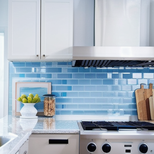 10 Blue and White Kitchen Decor design idea 4