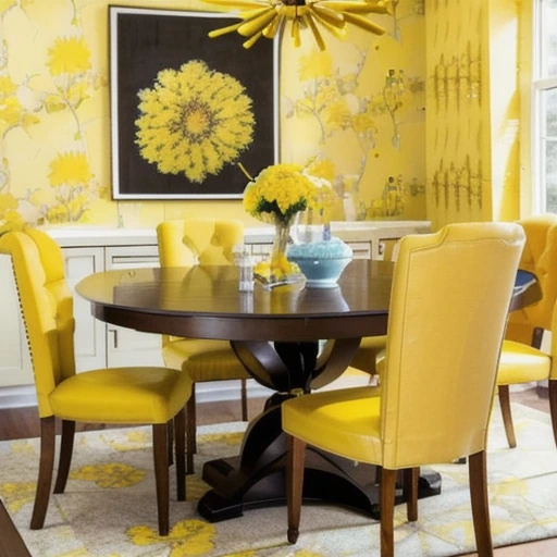 9 Butter Yellow Dining Room Ideas for a Cheerful Modern Home design idea 4