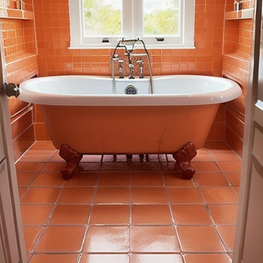 10-clay-orange-bathroom-inspiration-for-warm-earthy-interiors-4 10 Clay Orange Bathroom Inspiration for Warm Earthy Interiors design idea 4