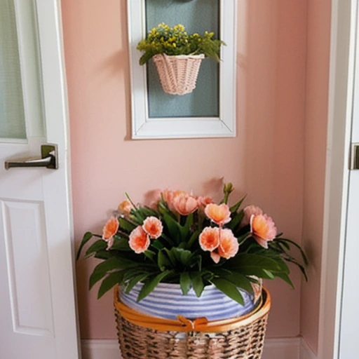10 Peach Entryway Styling for a Welcoming Pinterest Home design idea 4