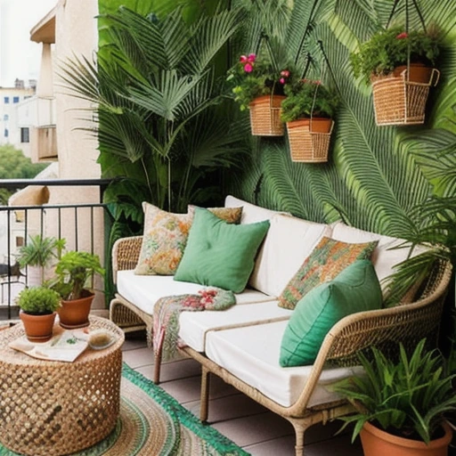 10-boho-beige-balcony-ideas-for-small-apartment-living-4 10 Boho Beige Balcony Ideas for Small Apartment Living design idea 4