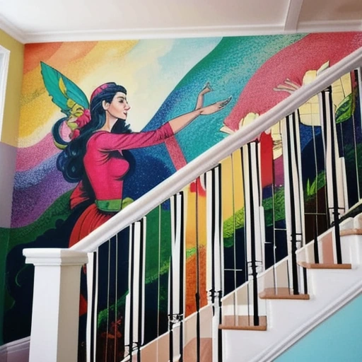 10-staircase-decor-ideas-that-stop-every-single-guest-in-their-tracks-4 10 Staircase Decor Ideas That Stop Every Single Guest in Their Tracks design idea 4
