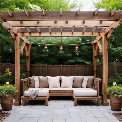 10-rustic-brown-patio-ideas-for-outdoor-entertaining-5 10 Rustic Brown Patio Ideas for Outdoor Entertaining design idea 5