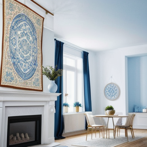10 Blue and White Kitchen Decor design idea 5