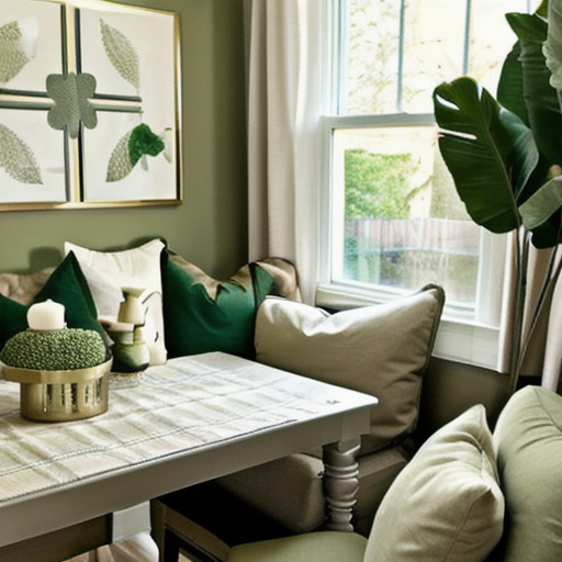 10 Olive Green Dining Room Styling design idea 5