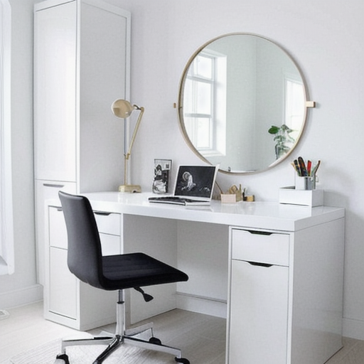 10 White Home Office Setup Ideas design idea 5