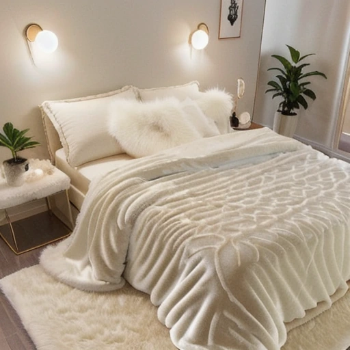 10 Ivory Bedroom Inspiration for a Cozy Quiet Luxury Home design idea 5