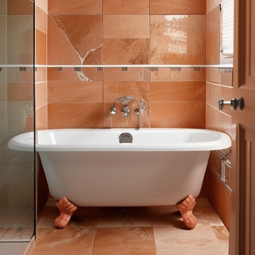 10-clay-orange-bathroom-inspiration-for-warm-earthy-interiors-5 10 Clay Orange Bathroom Inspiration for Warm Earthy Interiors design idea 5