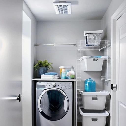 10-soft-gray-laundry-room-makeover-for-organized-living-6 10 Soft Gray Laundry Room Makeover for Organized Living design idea 6