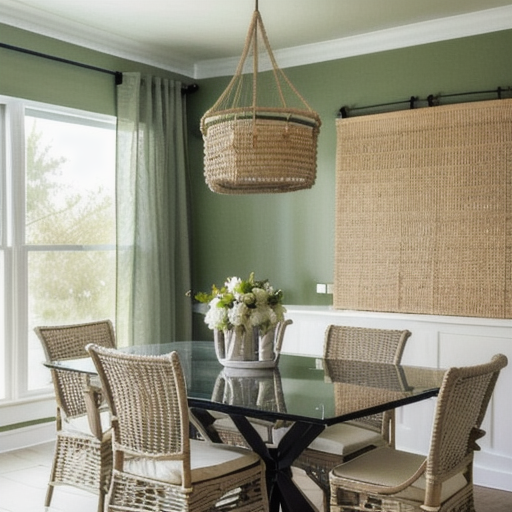 10 Olive Green Dining Room Styling design idea 6