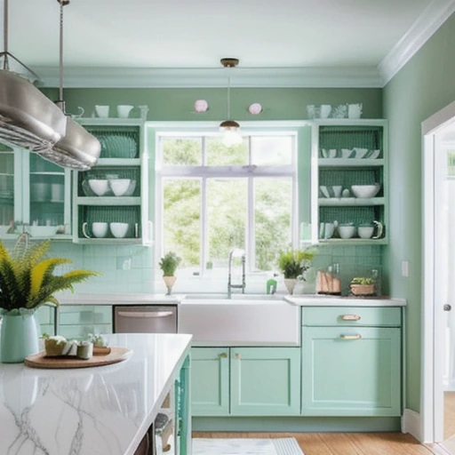 10-mint-green-kitchen-design-for-a-fresh-airy-look-6 10 Mint Green Kitchen Design for a Fresh Airy Look design idea 6