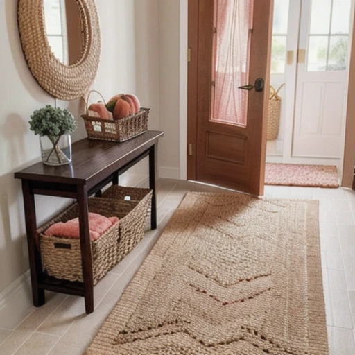 10 Peach Entryway Styling for a Welcoming Pinterest Home design idea 6