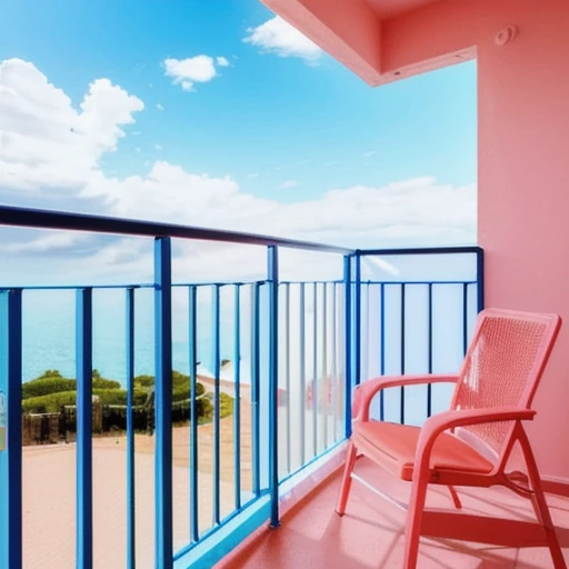 10-coral-balcony-inspiration-for-a-bright-apartment-aesthetic-6 10 Coral Balcony Inspiration for a Bright Apartment Aesthetic design idea 6