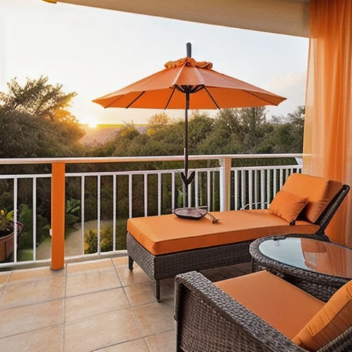 9-sunset-orange-balcony-styling-for-a-vacation-inspired-apartment-6 9 Sunset Orange Balcony Styling for a Vacation Inspired Apartment design idea 6