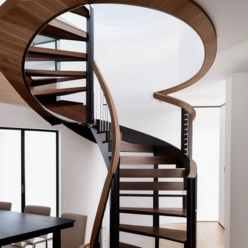 10 Black and Wood Staircase Design for Contemporary Interiors design idea 7