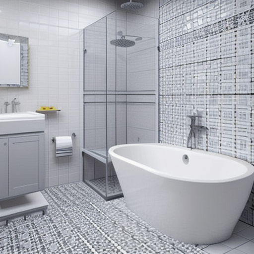 10 Soft Grey Bathroom Inspiration design idea 7