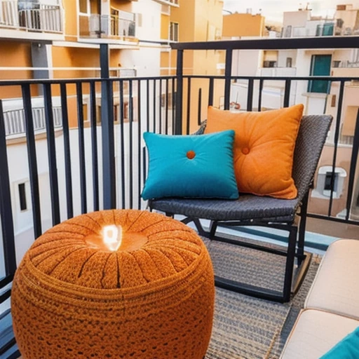 9-sunset-orange-balcony-styling-for-a-vacation-inspired-apartment-7 9 Sunset Orange Balcony Styling for a Vacation Inspired Apartment design idea 7