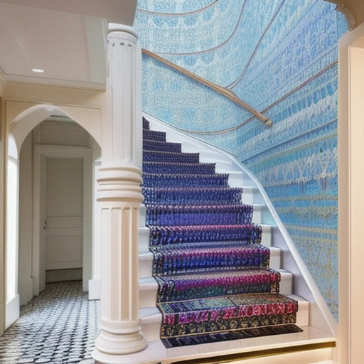 8 Staircase Walls That Turn Dead Space Into Art design idea 8