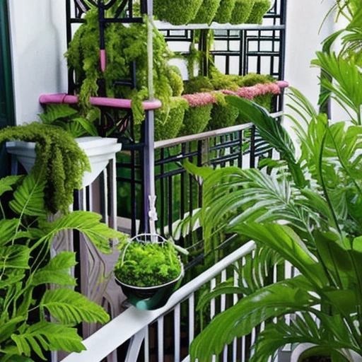 10 Forest Green Balcony Decor for an Urban Jungle Aesthetic design idea 8