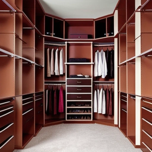 10-caramel-closet-design-ideas-for-a-luxe-walk-in-feel-8 10 Caramel Closet Design Ideas for a Luxe Walk In Feel design idea 8