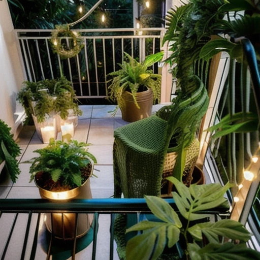 10 Forest Green Balcony Decor for an Urban Jungle Aesthetic design idea 9