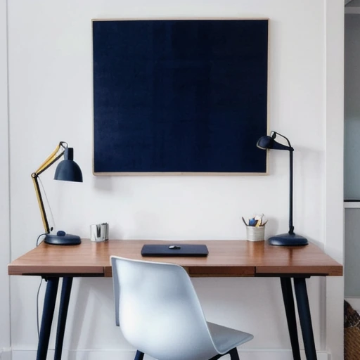 10 Navy Blue Home Office Decor for a Sophisticated Workspace design idea 9