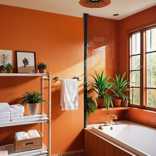 10-clay-orange-bathroom-inspiration-for-warm-earthy-interiors-9 10 Clay Orange Bathroom Inspiration for Warm Earthy Interiors design idea 9